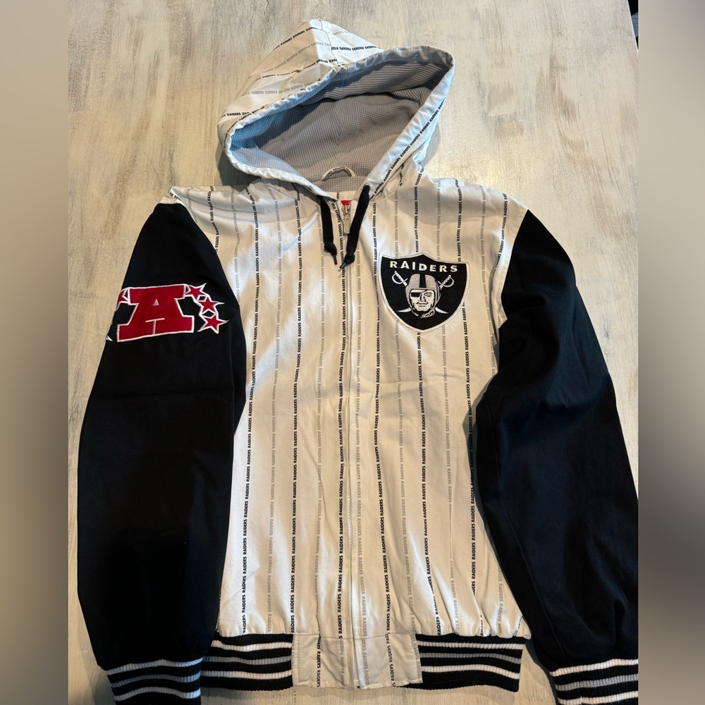 Men’s Vintage G3 Carl Banks Oakland Raiders Jacket L excellent Condition!
